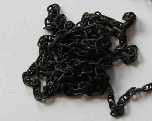 Anchorchaine with bar 1,0mm black