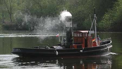 Steam tug "Max" included fittings