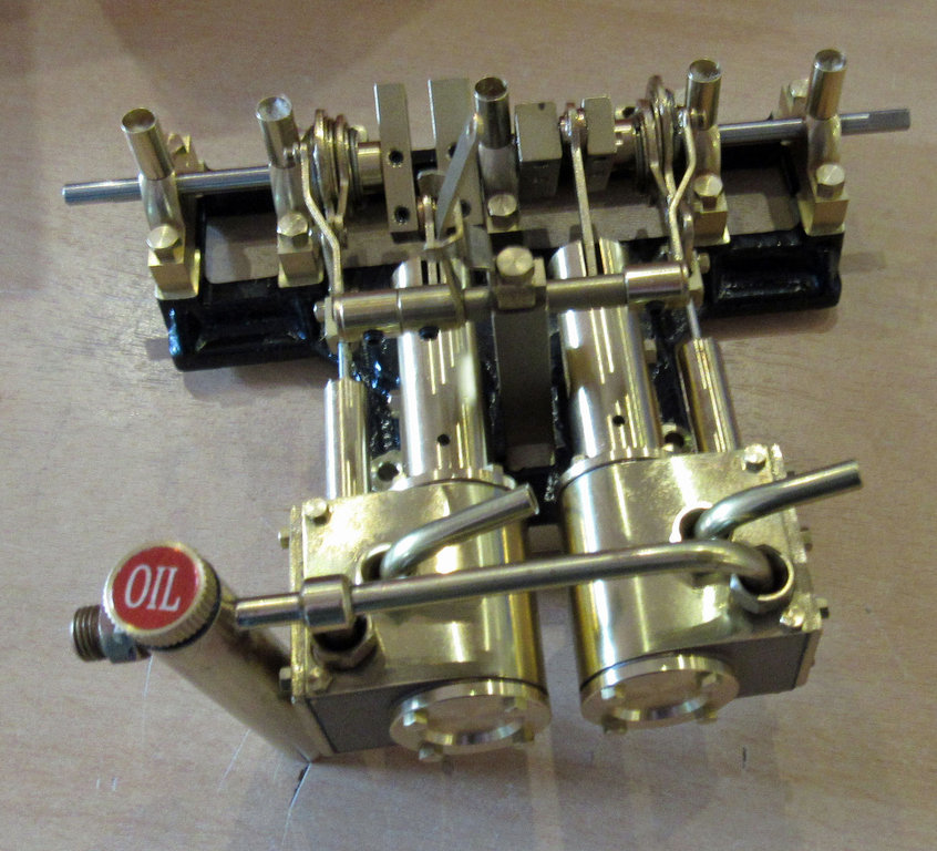 2 Zylinder Motor Schiffsdampfmaschine Komplett Marine Dampfmaschine Modell 
