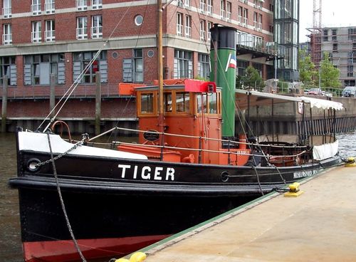 Steam tug "Tiger" included fittings